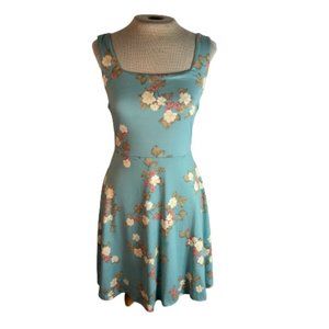 Francesca's Emory Park Mini Fit Flare Floral Dress